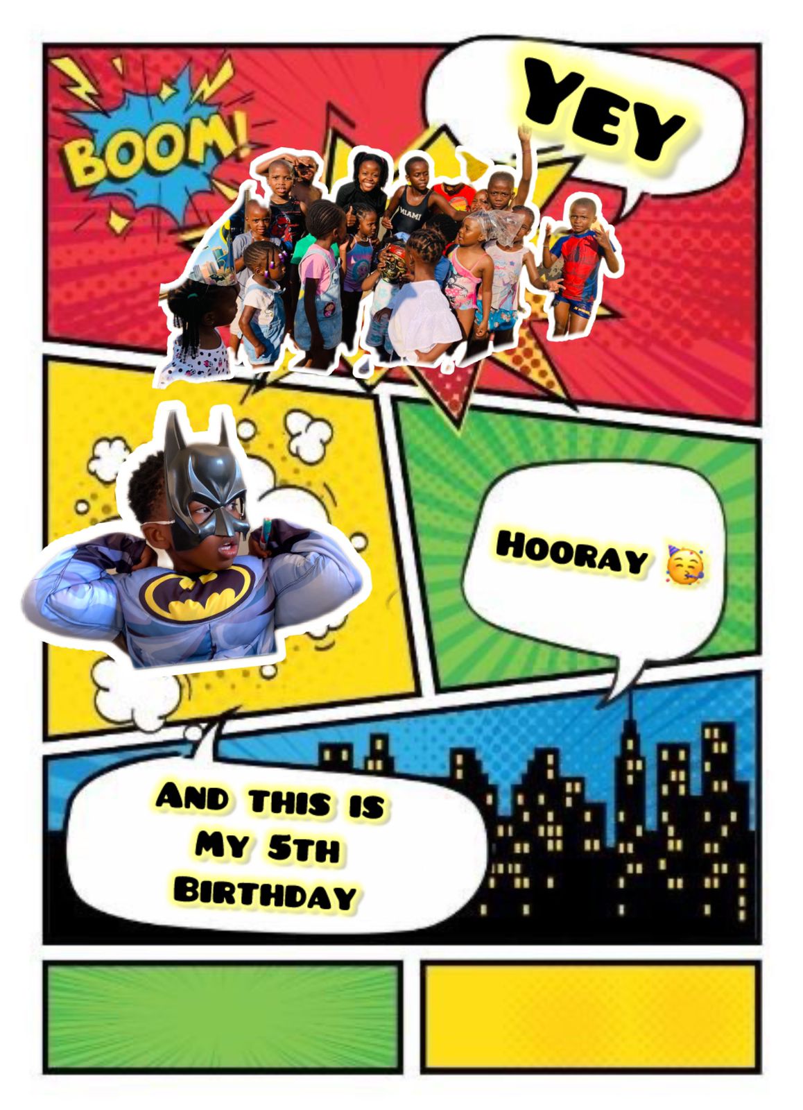 Kids Comic Book Album